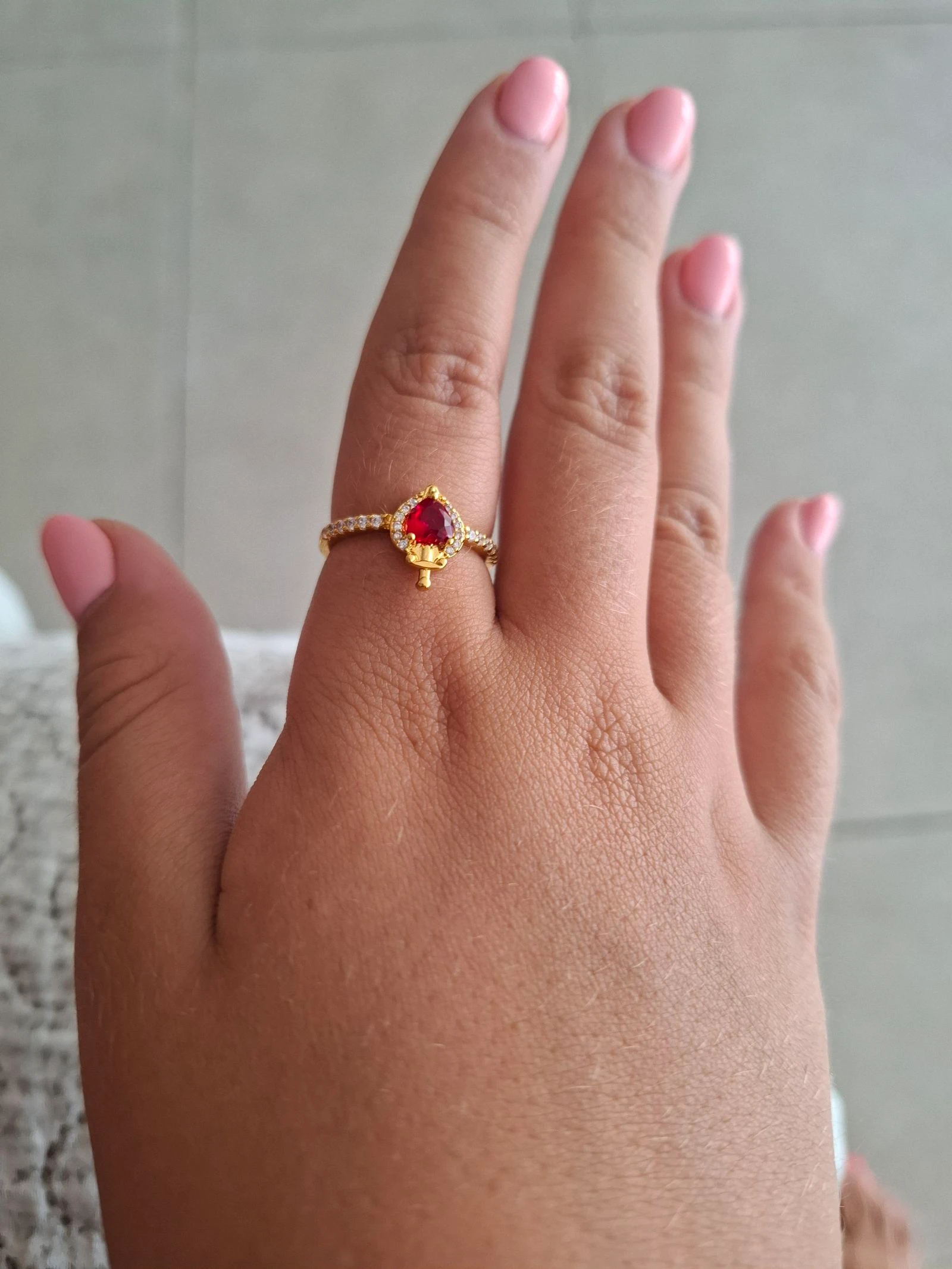Anel princesa pandora 